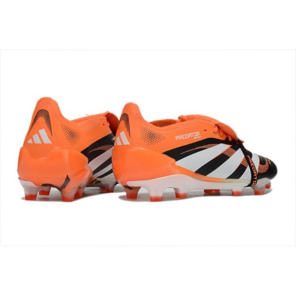 adidas 25 Predator Elite FT FG Negro Blanco Naranja