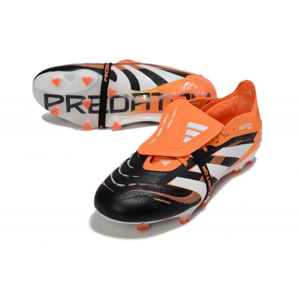 adidas 25 Predator Elite FT FG Negro Blanco Naranja