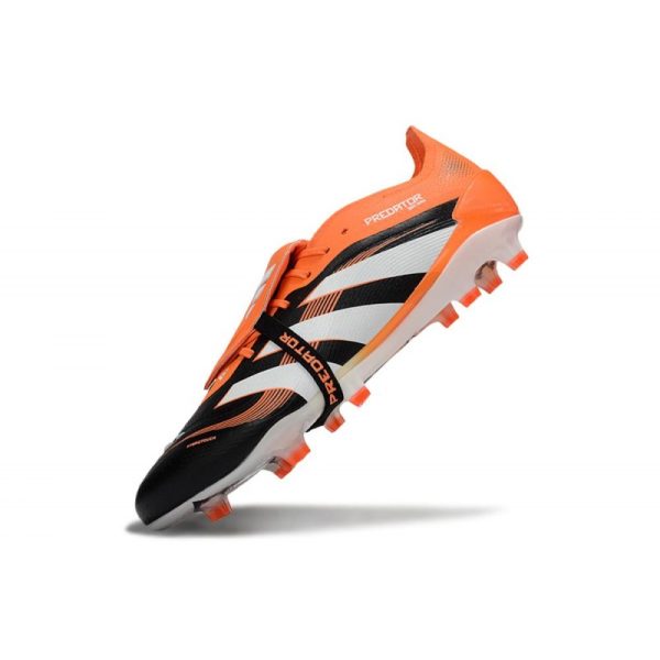 adidas 25 Predator Elite FT FG Negro Blanco Naranja