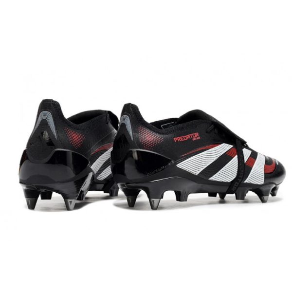 adidas 25 Predator Elite FT FG Negro Gris Four Rojo Lúcido