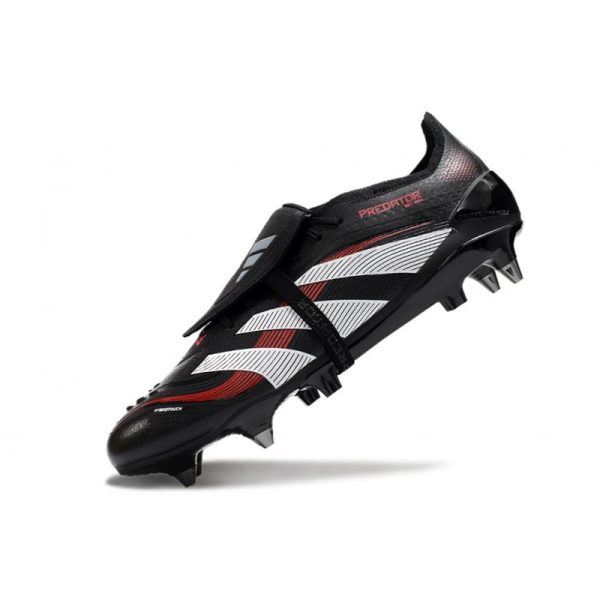 adidas 25 Predator Elite FT FG Negro Gris Four Rojo Lúcido
