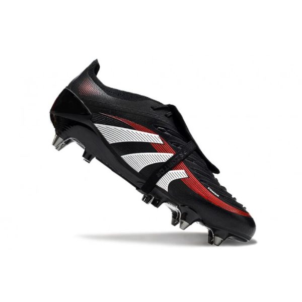 adidas 25 Predator Elite FT FG Negro Gris Four Rojo Lúcido