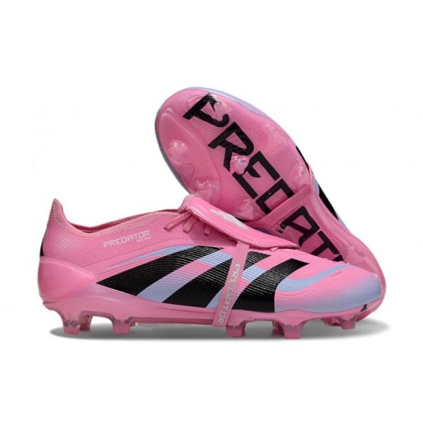 Botas de Fútbol adidas 25 Predator Elite FT FG Rosa Negro