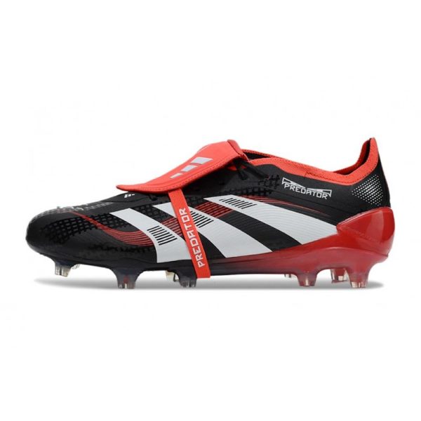 adidas 25 Predator Elite FT FG X MOMENTS Negro Blanco Rojo