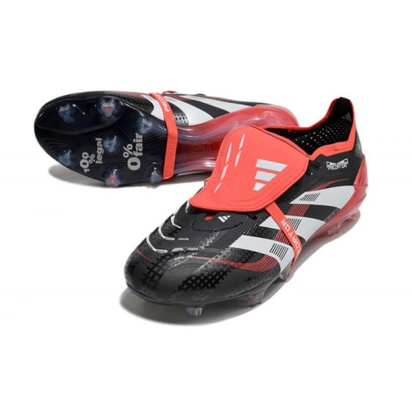 adidas 25 Predator Elite FT FG X MOMENTS Negro Blanco Rojo