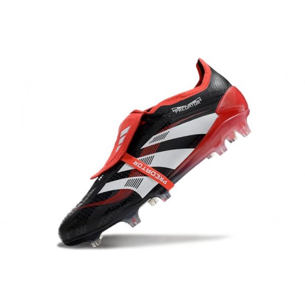 adidas 25 Predator Elite FT FG X MOMENTS Negro Blanco Rojo