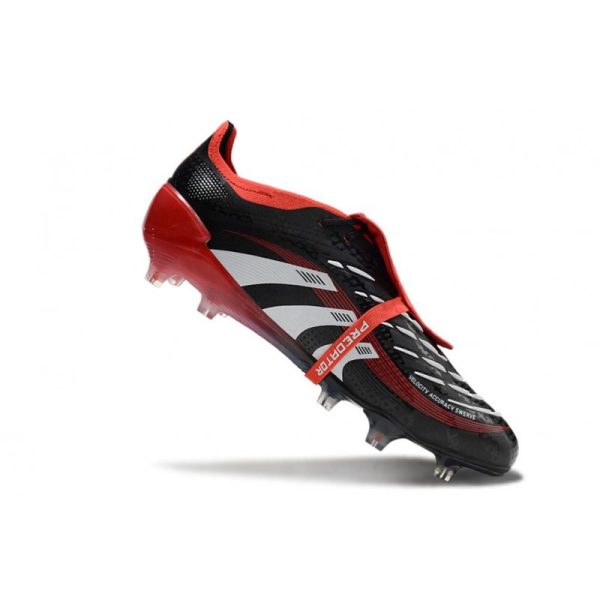 adidas 25 Predator Elite FT FG X MOMENTS Negro Blanco Rojo