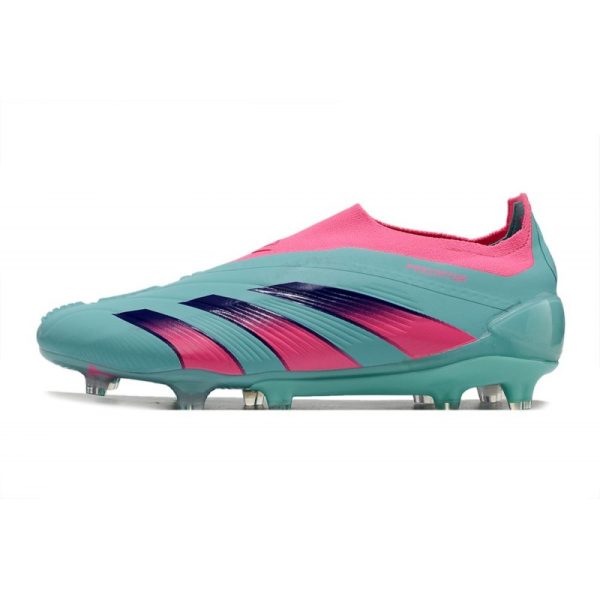 adidas Botas Futbol Predator Elite Laceless FG Azul Rosa