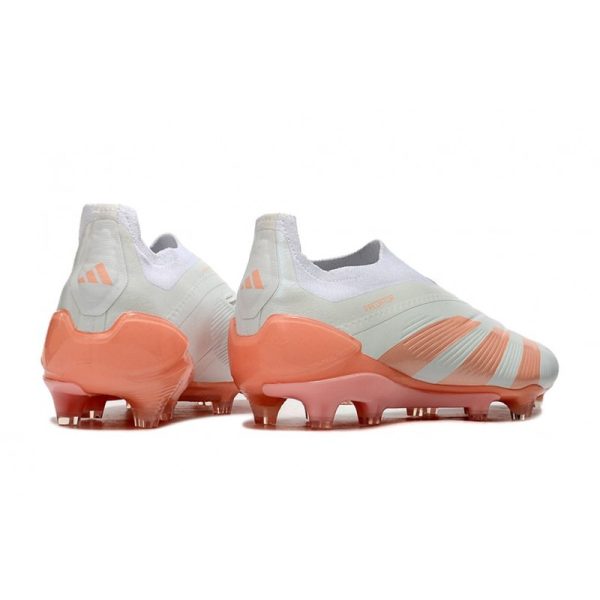 adidas Botas Futbol Predator Elite Laceless FG Casi Azul Naranja
