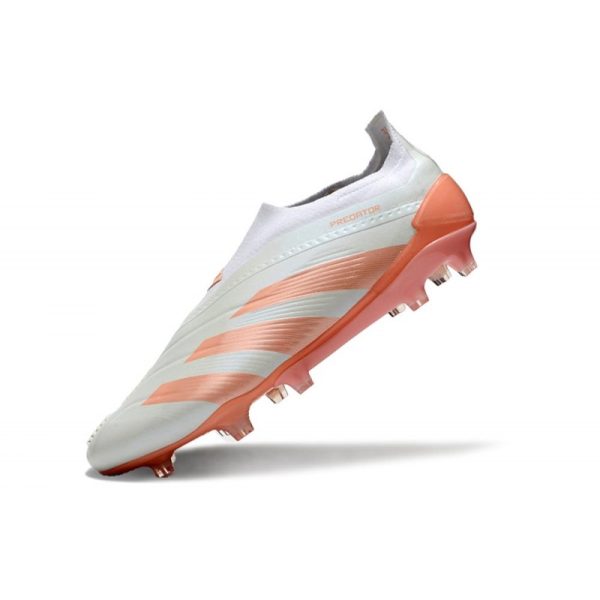 adidas Botas Futbol Predator Elite Laceless FG Casi Azul Naranja