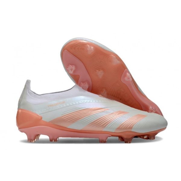 Botas de Fútbol adidas Predator Elite Laceless FG Casi Azul Naranja