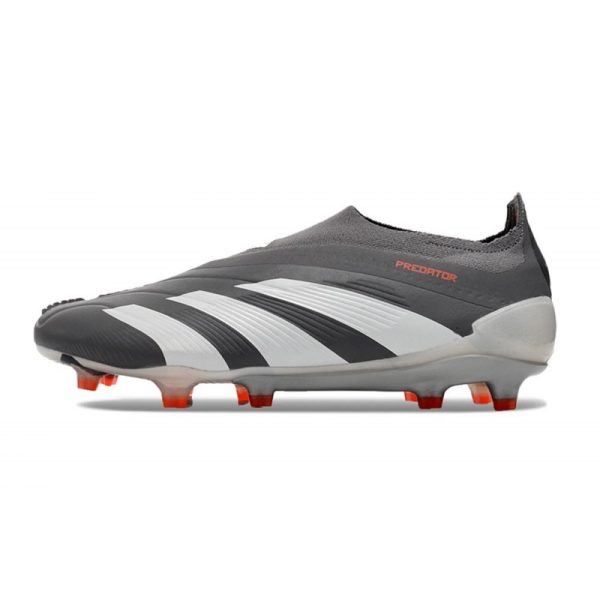 adidas Botas Futbol Predator Elite Laceless FG Negro Blanco