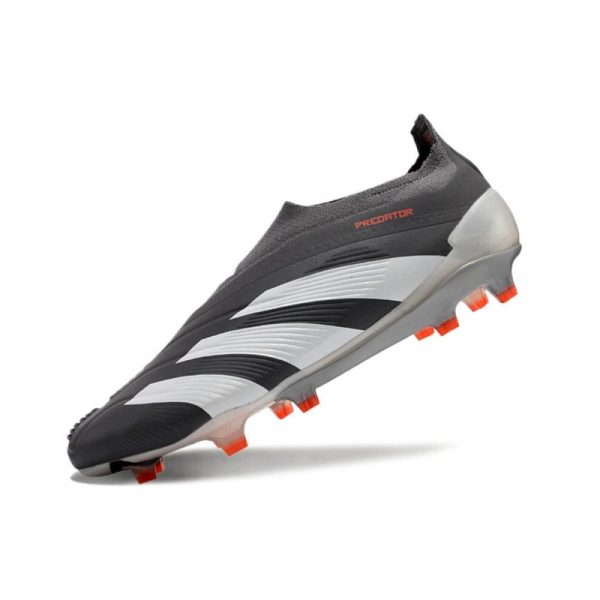 adidas Botas Futbol Predator Elite Laceless FG Negro Blanco