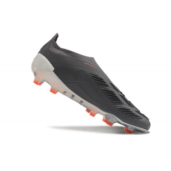 adidas Botas Futbol Predator Elite Laceless FG Negro Blanco