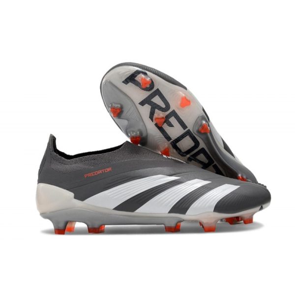 Botas de Fútbol adidas Predator Elite Laceless FG Negro Blanco