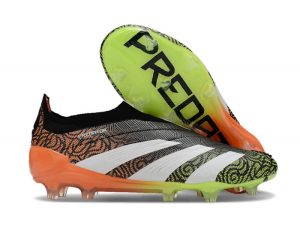 Botas de Fútbol adidas Predator Elite Laceless FG Negro Blanco
