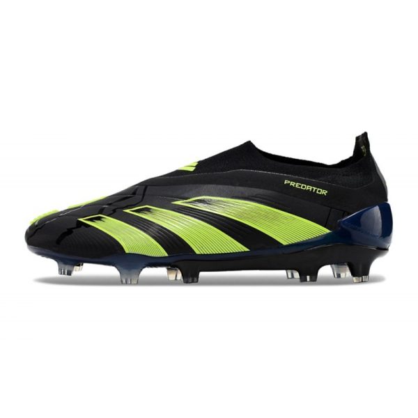 adidas Botas Futbol Predator Elite Laceless FG Negro Verde