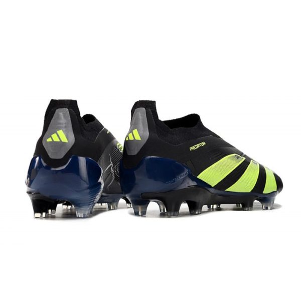adidas Botas Futbol Predator Elite Laceless FG Negro Verde