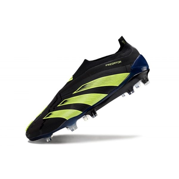 adidas Botas Futbol Predator Elite Laceless FG Negro Verde
