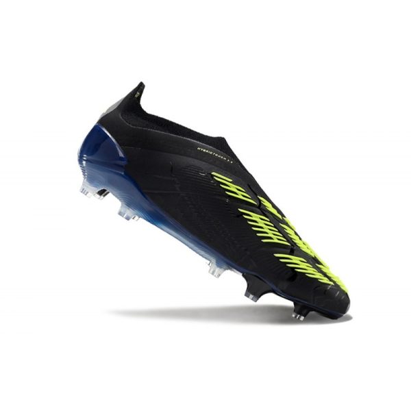 adidas Botas Futbol Predator Elite Laceless FG Negro Verde