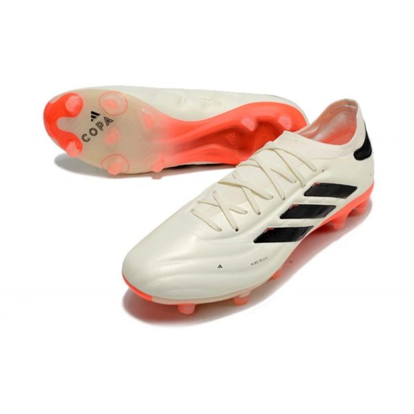 adidas Copa Pure II + Elite FG Marfil Negro Rojo