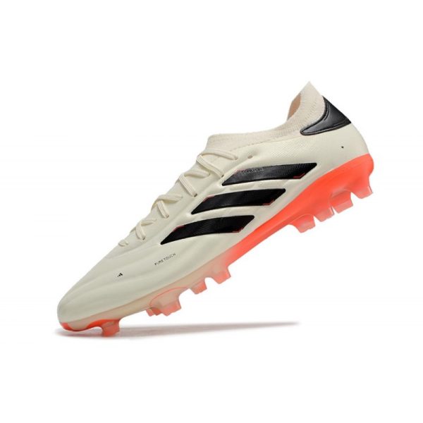 adidas Copa Pure II + Elite FG Marfil Negro Rojo
