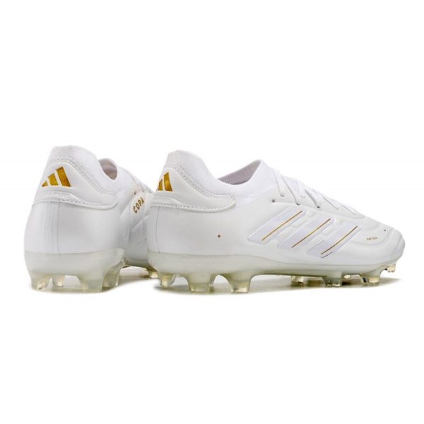 adidas Copa Pure II + Elite FG Piel Ftwr Blanco Dorado Met