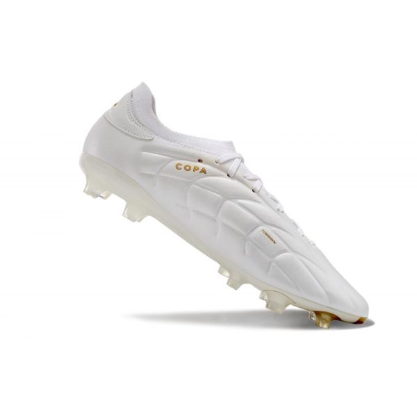 adidas Copa Pure II + Elite FG Piel Ftwr Blanco Dorado Met