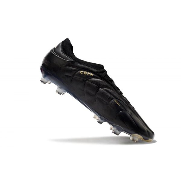 adidas Copa Pure II + Elite FG Piel Negro Carbón Dorado Met