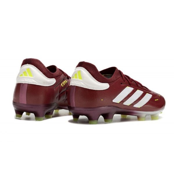 adidas Copa Pure II + Elite FG Sombra Rojo Blanco Team Amarillo Solar