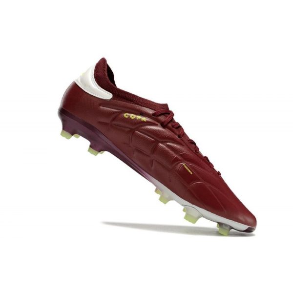adidas Copa Pure II + Elite FG Sombra Rojo Blanco Team Amarillo Solar