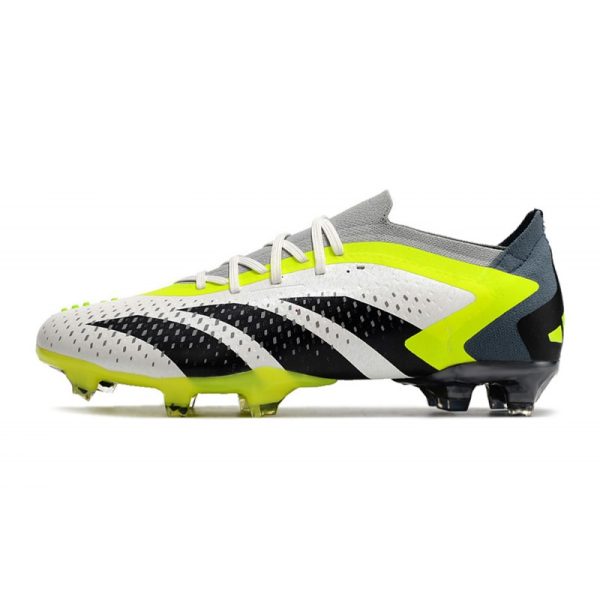 adidas Predator Accuracy.1 L FG Blanco Negro Limón Lúcido
