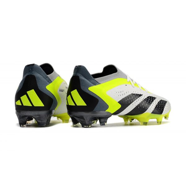 adidas Predator Accuracy.1 L FG Blanco Negro Limón Lúcido