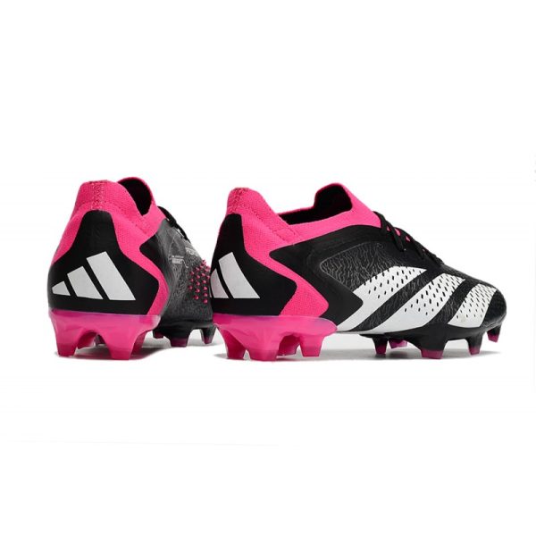adidas Predator Accuracy.1 L FG Negro Blanco Equipo Rosa