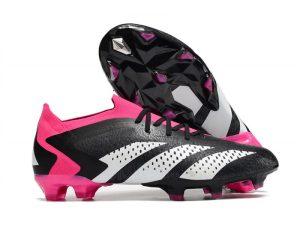 Botas adidas Predator Accuracy.1 L FG Negro Blanco Equipo Rosa
