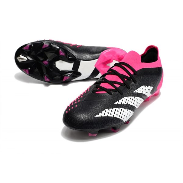 adidas Predator Accuracy.1 L FG Negro Blanco Equipo Rosa
