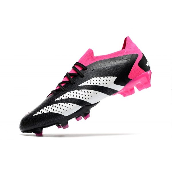 adidas Predator Accuracy.1 L FG Negro Blanco Equipo Rosa