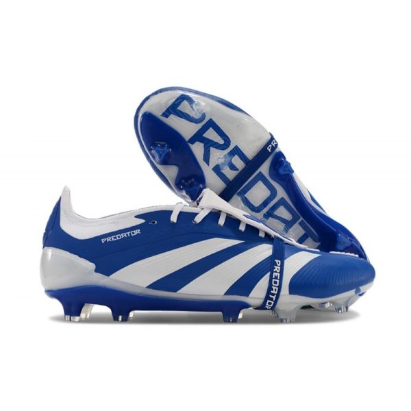 Botas de Fútbol adidas Predator Elite FT FG Azul Blanco