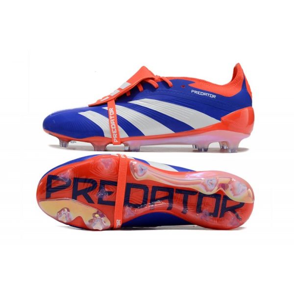 adidas Predator Elite FT FG Azul Lúcido Ftwr Blanco Rojo Solar