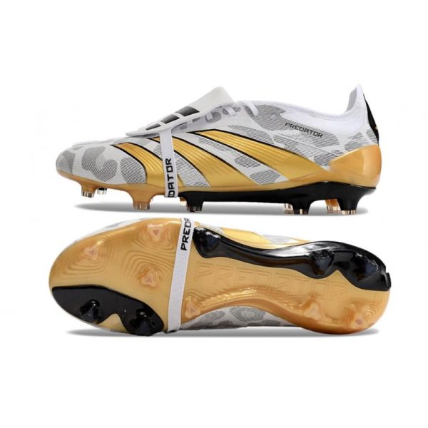 adidas Predator Elite FT FG Blanco Negro Oro