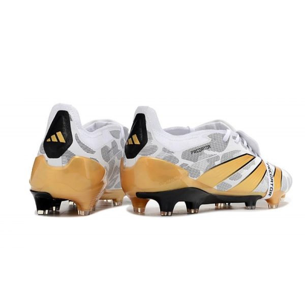 adidas Predator Elite FT FG Blanco Negro Oro