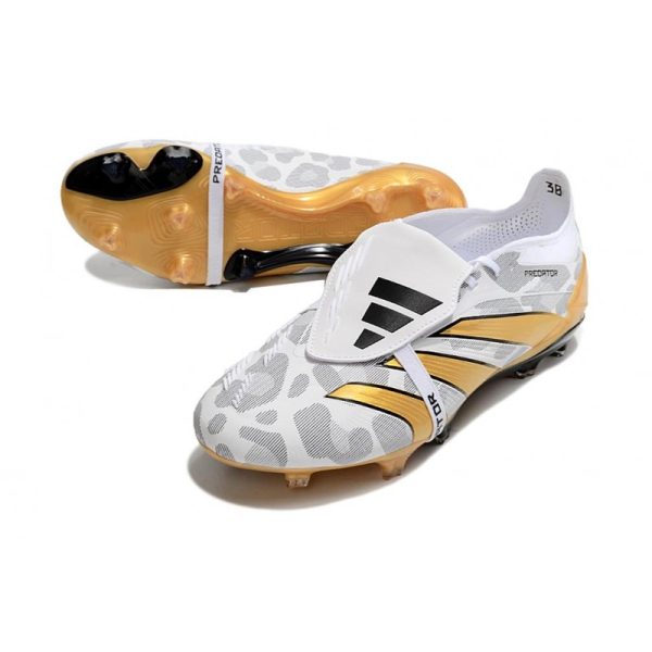 adidas Predator Elite FT FG Blanco Negro Oro
