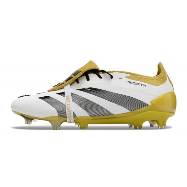 adidas Predator Elite FT FG Blanco Oro Plata