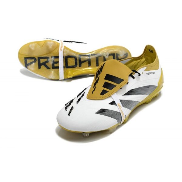 adidas Predator Elite FT FG Blanco Oro Plata