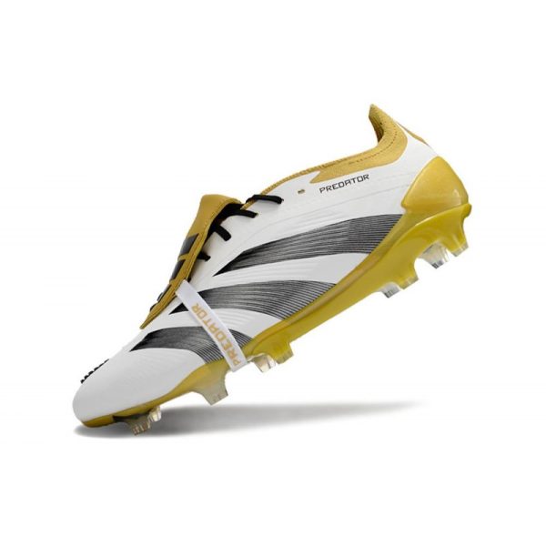 adidas Predator Elite FT FG Blanco Oro Plata