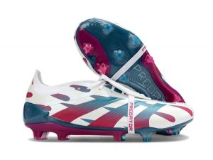 Botas de Fútbol adidas Predator Elite FT FG Blanco Rojo Azul