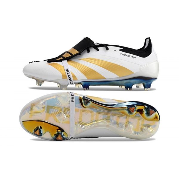 adidas Predator Elite FT FG Ftwr Blanco Dorado Met