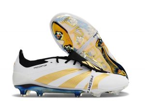 adidas Predator Elite FT FG Ftwr Blanco Dorado Met