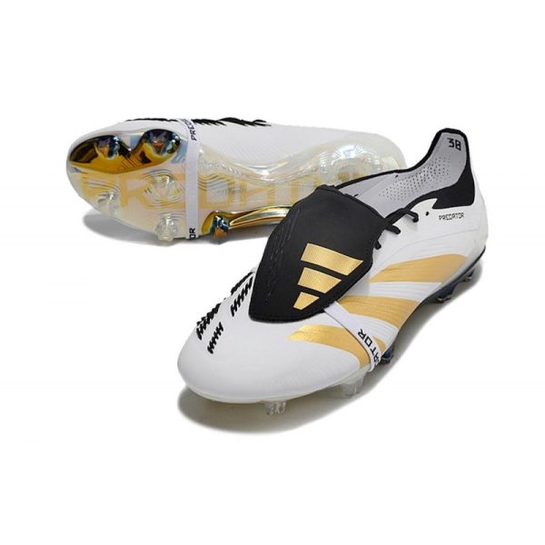 adidas Predator Elite FT FG Ftwr Blanco Dorado Met