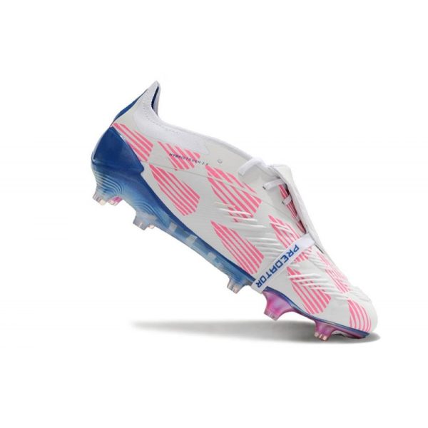 adidas Predator Elite FT FG Ftwr Blanco Solar Azul Solar Rosa